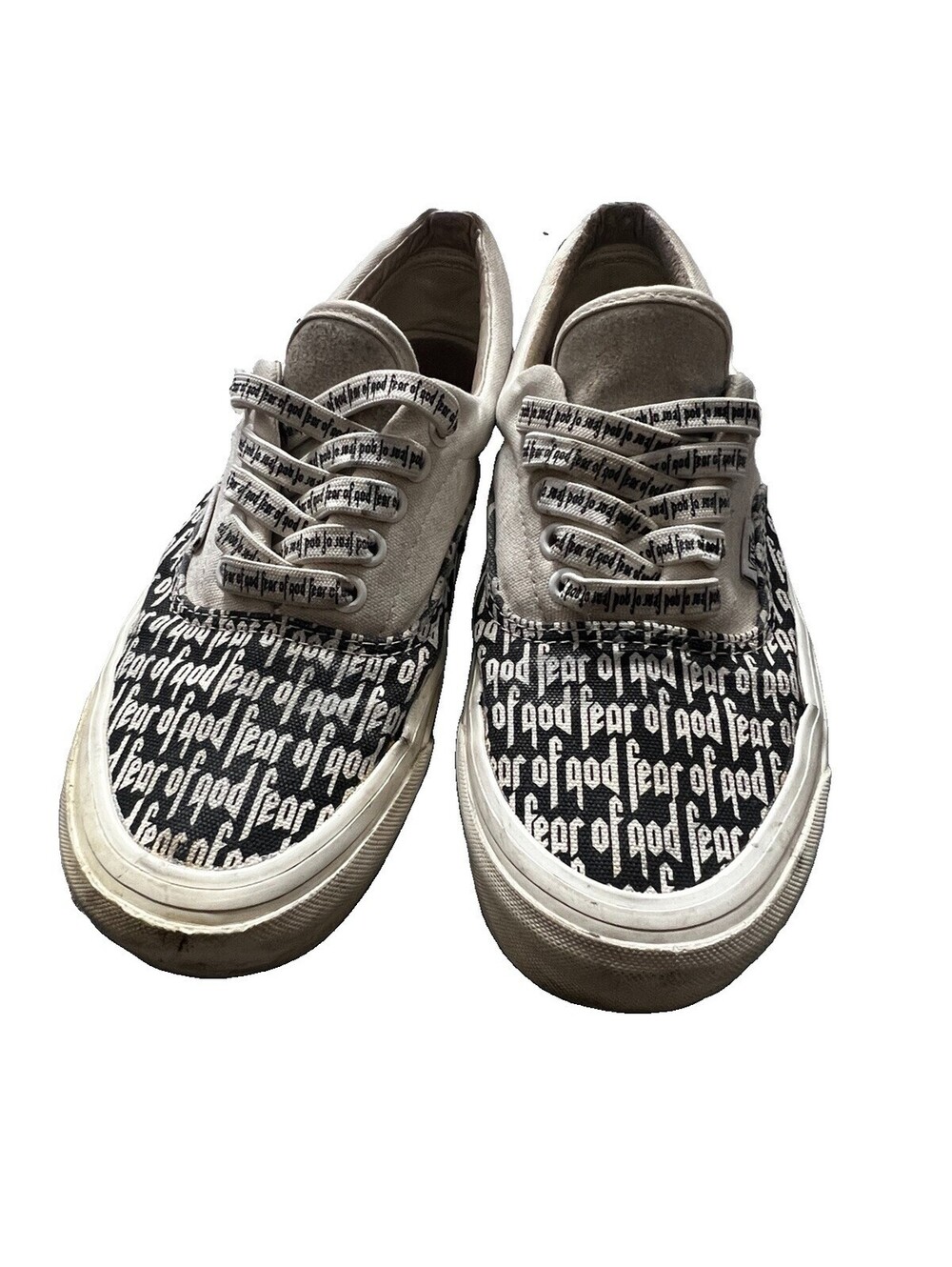 VANS Era 95 DX x Fear of God Collection 2 FOG White 2017 sz 8 Men 9.5 Women
